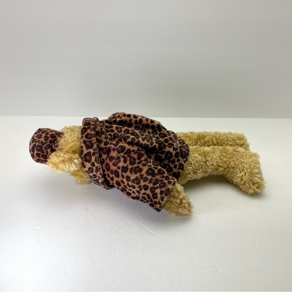 Isabella Leopard Print Jacket and Hat 13” Bear Ty 1993 - Picture 12 of 13
